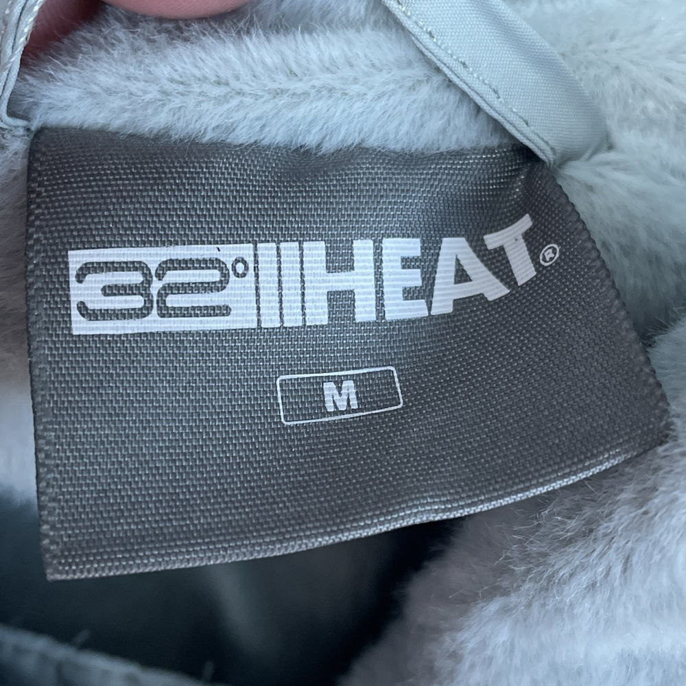 32 Degrees Women's M Puffer Jacket Green Polyester c0347 - Picture 3 of 8